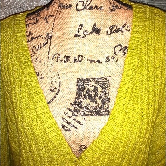 Forever 21 Hawthorn Green Juniors Large Button Cardigan NWT - Picture 5 of 8